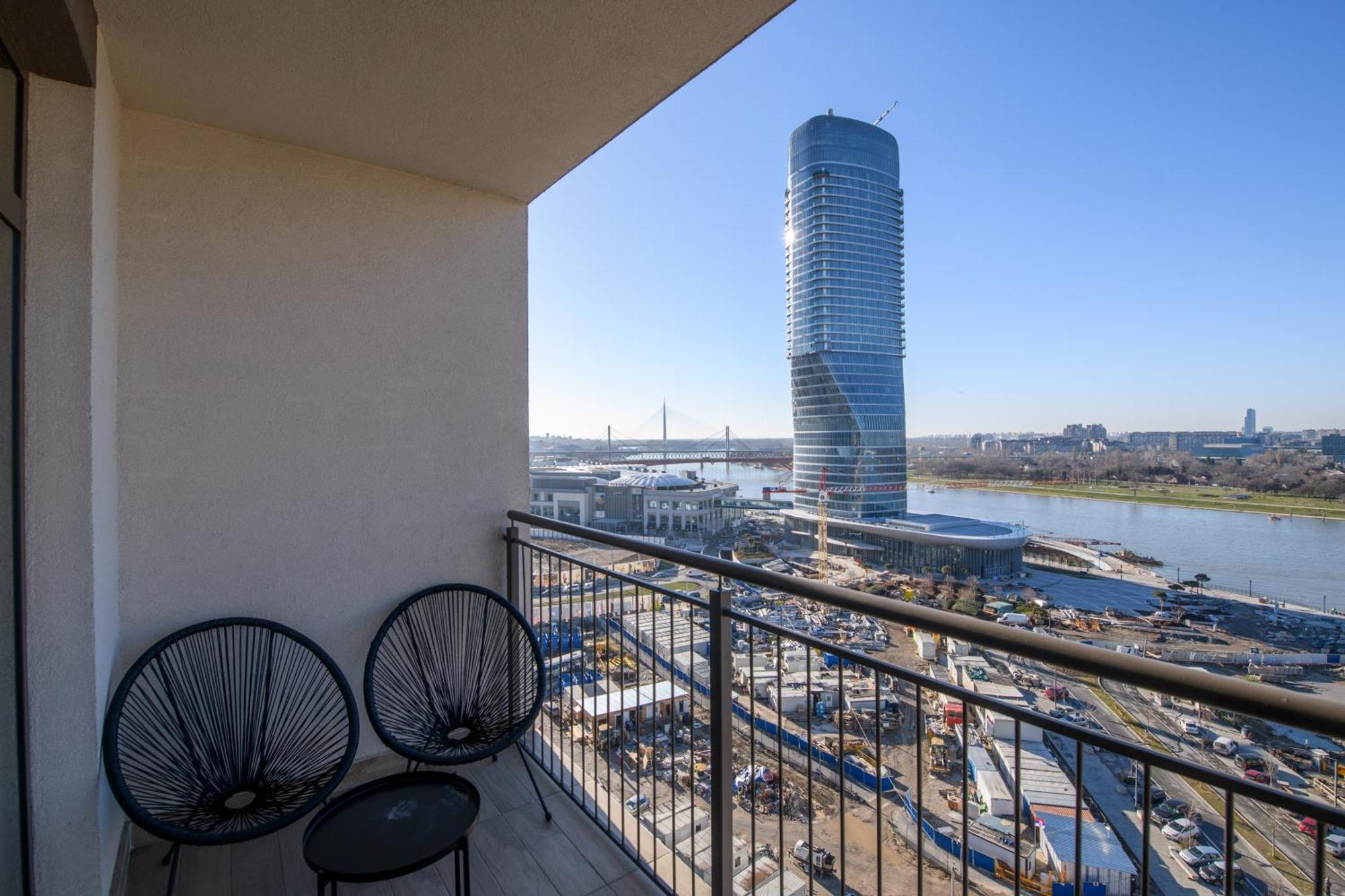 Belgrade Waterfront Residences - Beograd Na Vodi Εξωτερικό φωτογραφία